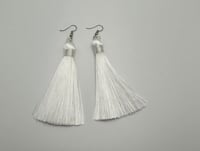 Image 8 of Long tassle earrings (light edition)