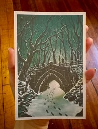 “Snowfall” - Postcard Print