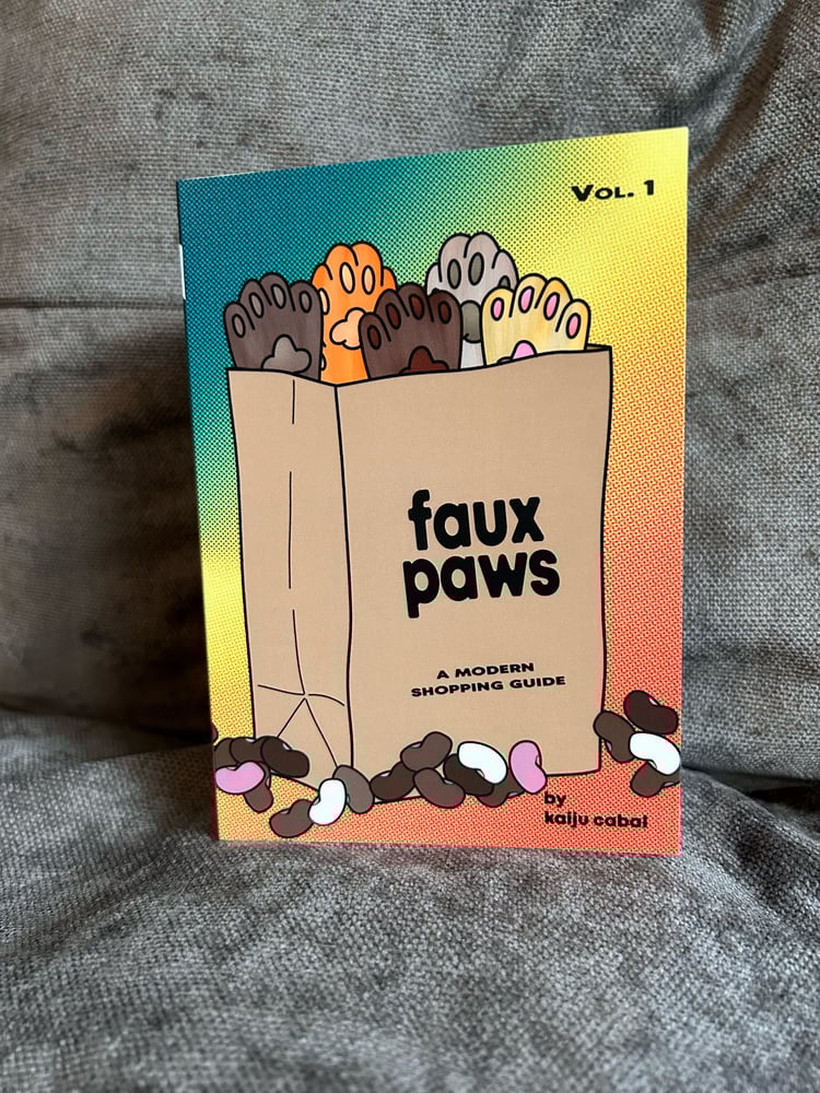 Image of Faux Paws: A modern shopping guide! #CatBeanZine