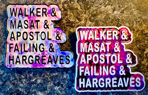 Image of WALKER, MASAT, APOSTOL, FAILING, & HARGREAVES