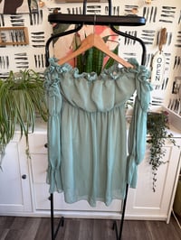 Image 1 of Boho top sage