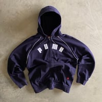 Image 1 of PUMA SPELLOUT ZIP HOODIE