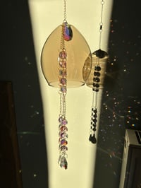 Image 4 of Glass Abstract Jelly Fish Sun Catcher