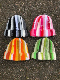 Image 1 of Scrap Yarn Beanie