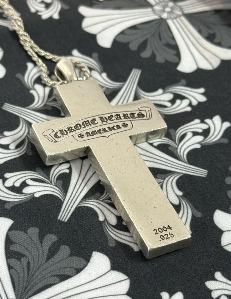 Image of Chrome Hearts 2004 Multiframe Cross Pendant