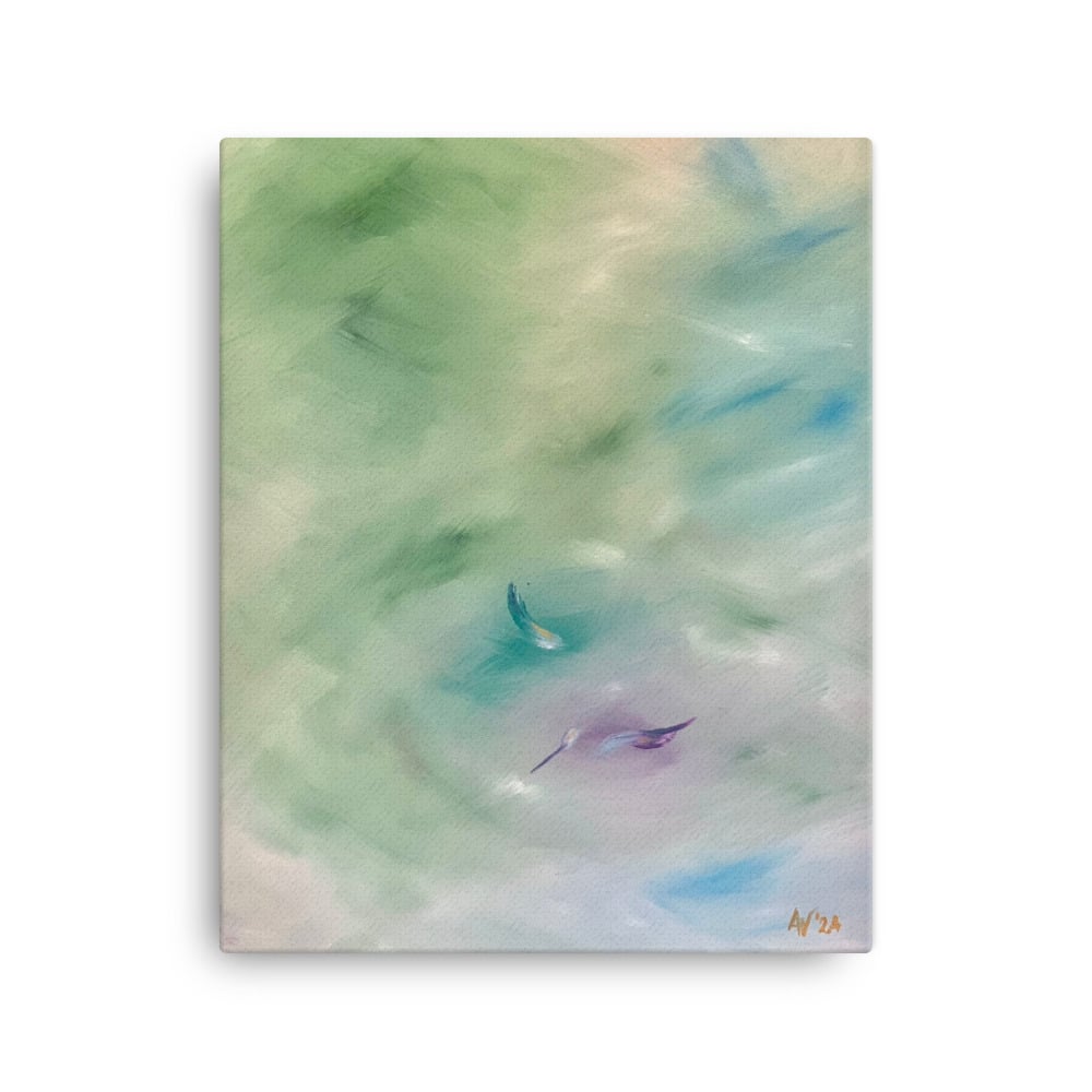 Image of Colibrì Printed Canvas