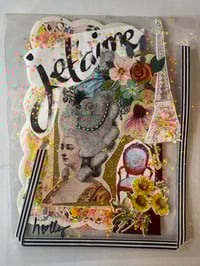 Image 1 of “Je t’aime Marie” Laminated Collage