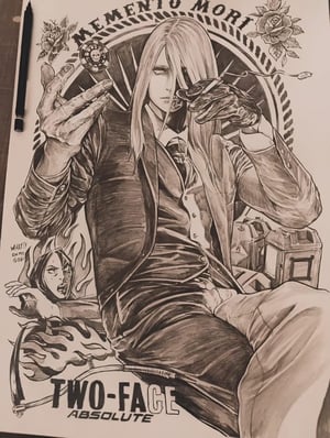 Image of Original Art : Absolute Two Face // Hyde Zhang c