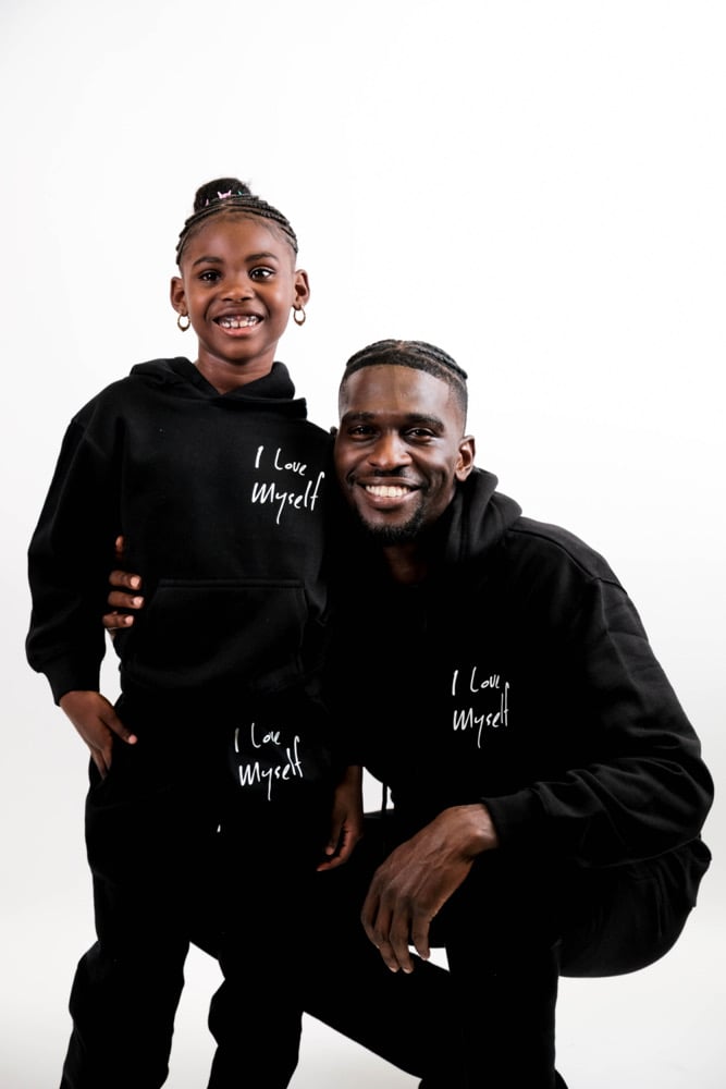 Image of Black Youth ILoveMyself Sweatsuit