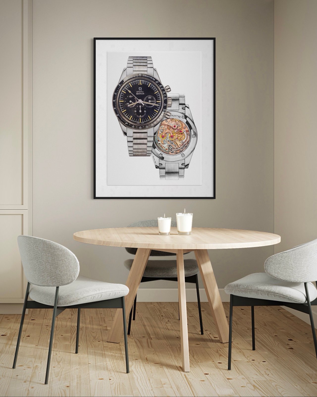 Omega Speedmaster Moonwatch 321 Print HoroArt