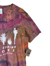 Image 3 of ♻️ UPCYCLED M Unisex Santa Barbara Graphic Tee in Watercolor Ice Dye