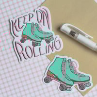 Image 4 of Vintage Roller Skates - Sticker