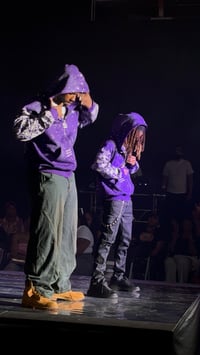 Image 2 of “Purple Reign” Zipup Hoodie