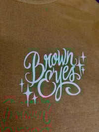 Image 2 of “Brown Eyes” Crop top hoodie by PritiOne