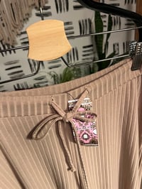 Image 3 of NWT boohoo ribbed wide leg pants 