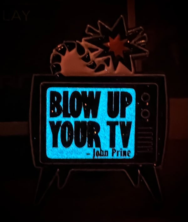 Image of PRINE - Blow up your TV pin