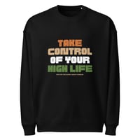 Image 2 of Take Control Unisex Organic Oversized Sweatshirt