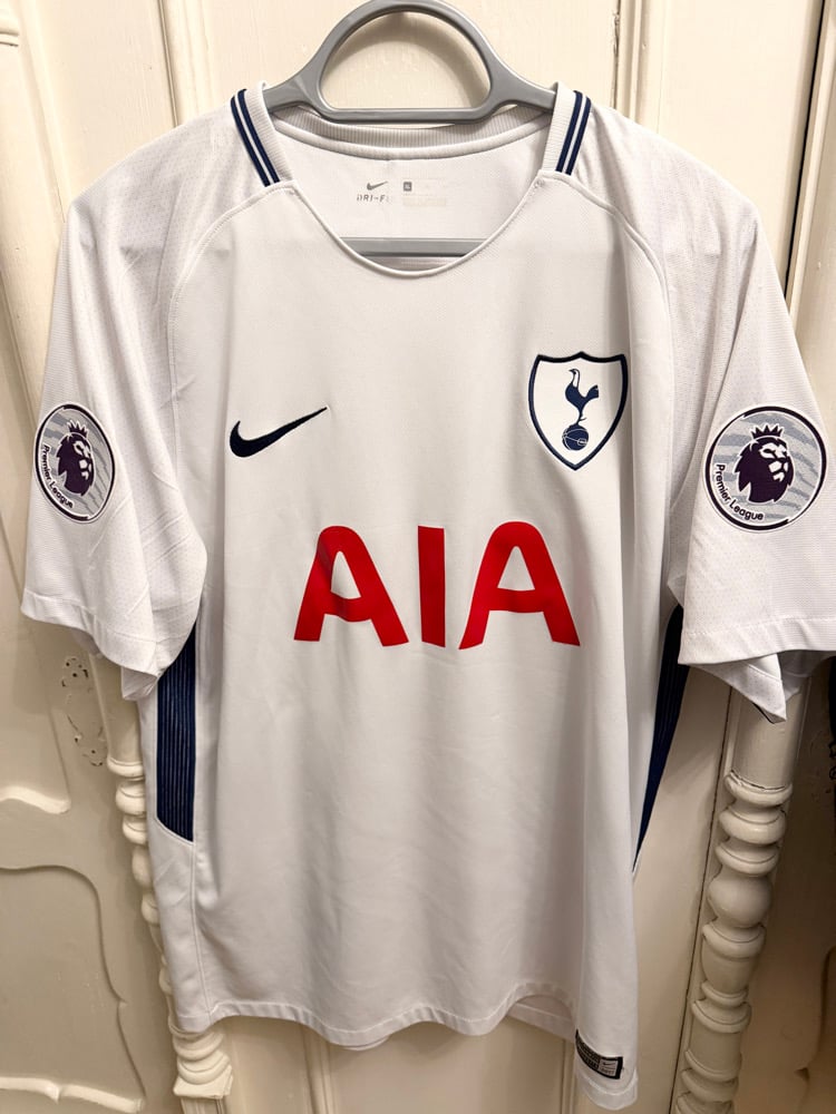 Image of PRE ORDER: Tottenham Hotspur “VERTONGHEN 5” 2017/18 Home Shirt + PL patches (XL)