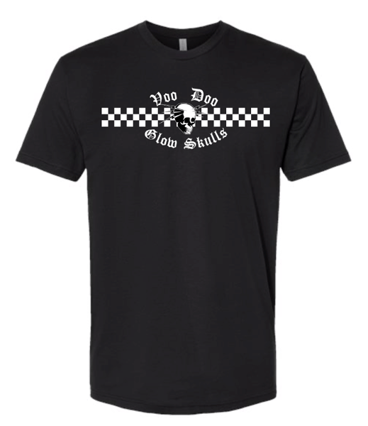 Image of Skull and Checkers Short Sleeve