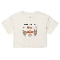 Image 3 of "Here for the Tea" Crop top