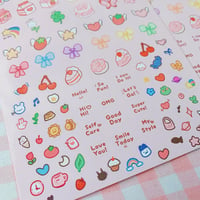Image 2 of 100+ Cute Day Deco Sticker Collection