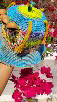 Image 7 of Cosmic Antenna Crochet Cosmic Cap