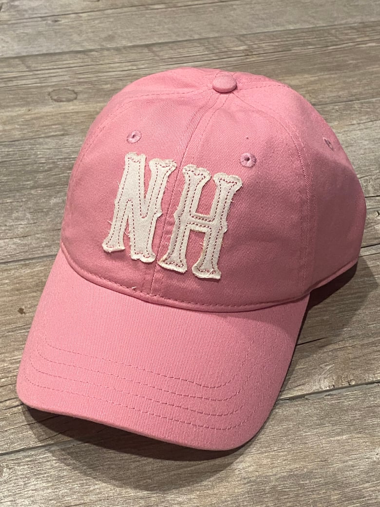 Image of Pink Big NH dad hats