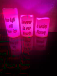 Image 3 of CELEBRATION OF LIFE CANDLES 