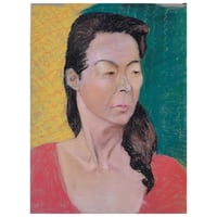 Richard Beaty - Portrait Red and Green