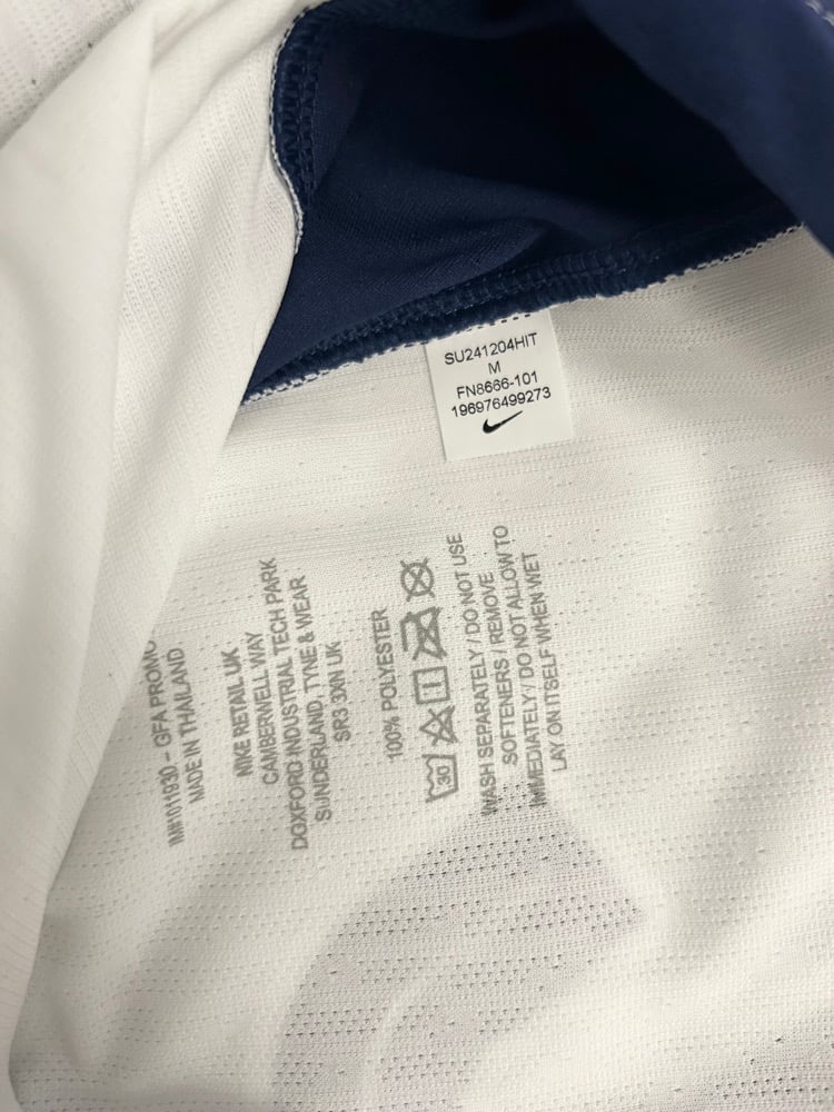 Image of Tottenham Hotspur “VAN DE VEN 37” Vaporknit 2024/25 Home Europa Final Shirt  (M)