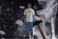 Image 3 of crushed ice tee