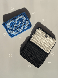 Crochet Heart Wallet