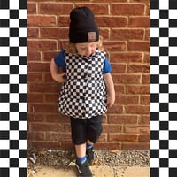 Image 4 of COAT: Checkerboard Body Warmer