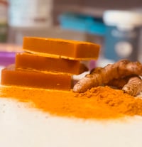 Image 1 of Turmeric Soap From  Fanm Sòt La 