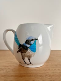 Image 2 of Superb Fairywren Milk Jug
