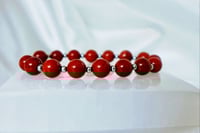Image 2 of RED JASPER BRACELET 