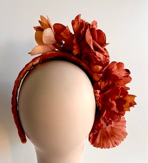 Image of Autumnal tones headpiece 