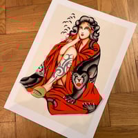 Blanket Girl A4