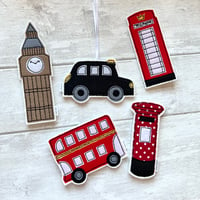 Image 1 of London themed decorations 