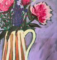 Image 2 of Cut Flower Series: Purple & Gold