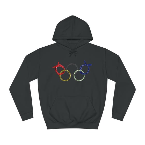 Image of Ghetto Olympics Black Hoodie