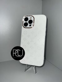 White Luxe Iphone Case