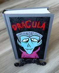 Image 2 of Dracula - acrylic art on classic novel 
