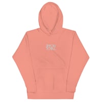 Image 2 of Text Logo Embroidered Hoodie