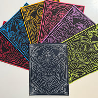 Image 1 of Wizard Linocut Prints
