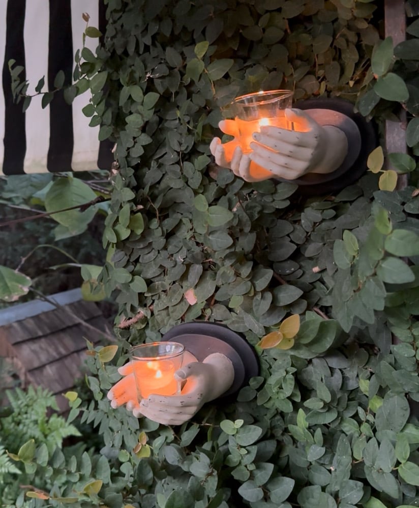 Image of Tealight Candle Hand Holders