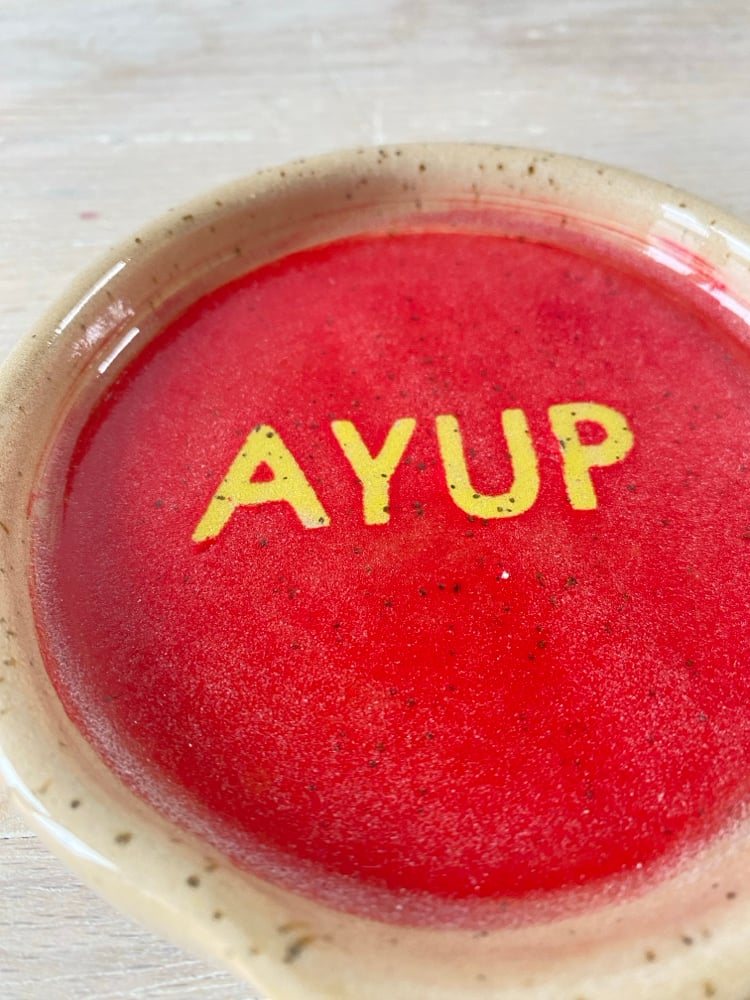 Ayup yellow & red.