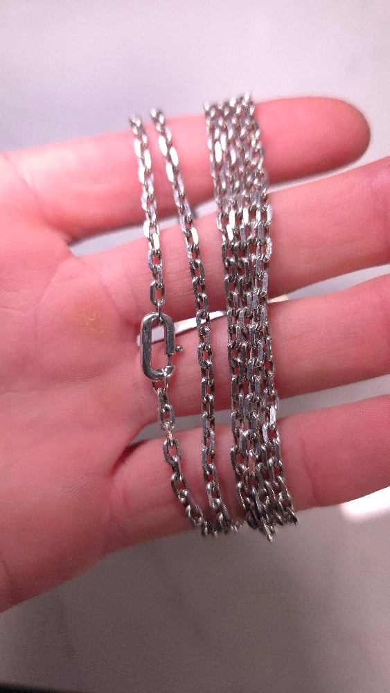 Image of Diamond cut Biker Chain 