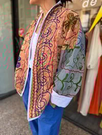 Image 7 of Veste Kantha indienne