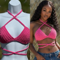 Image 3 of Handmade Crop Top